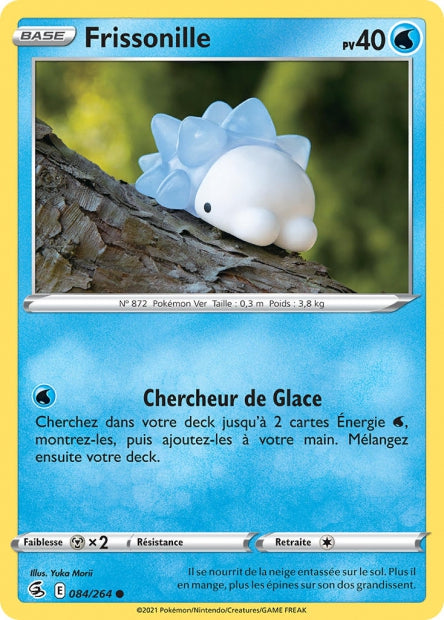 Carte Pokémon Frissonille 084/264 FST Poing de Fusion EB08 Neuf FR LorenZone