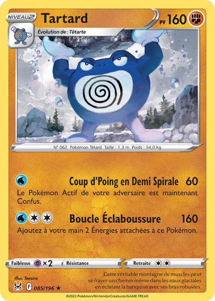 Carte Pokémon Tartard 085/196 LOR Origine Perdue EB11 Neuf FR LorenZone