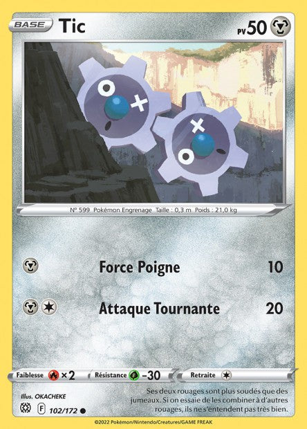 Carte Pokémon Tic 102/172 BRS EB09 LorenZone