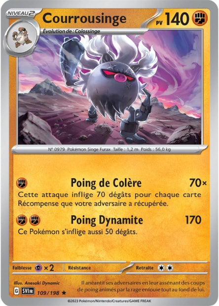 Carte Pokémon Courrousinge 109/198 SV1 EV01 LorenZone