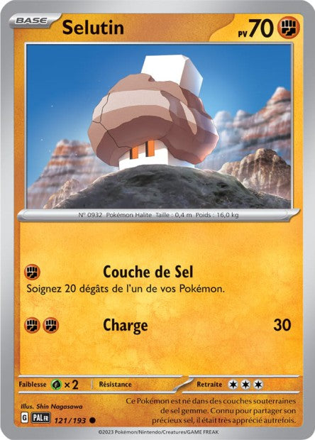 Carte Pokémon Selutin 121/193 PAL EV02 LorenZone