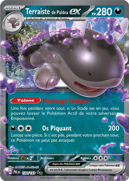 Carte Pokémon Terraiste de Paldea EX 130/193 PAL EV02 LorenZone
