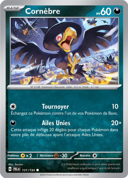 Carte Pokémon Cornèbre 131/193 PAL EV02 LorenZone