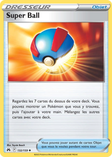Carte Pokémon Super Ball 132/159 CRZ EB12_5 LorenZone