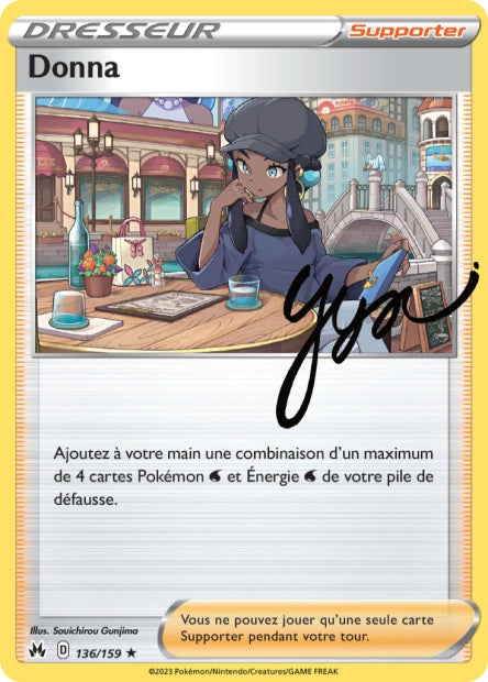 Carte Pokémon Donna 136/159 CRZ EB12_5 LorenZone