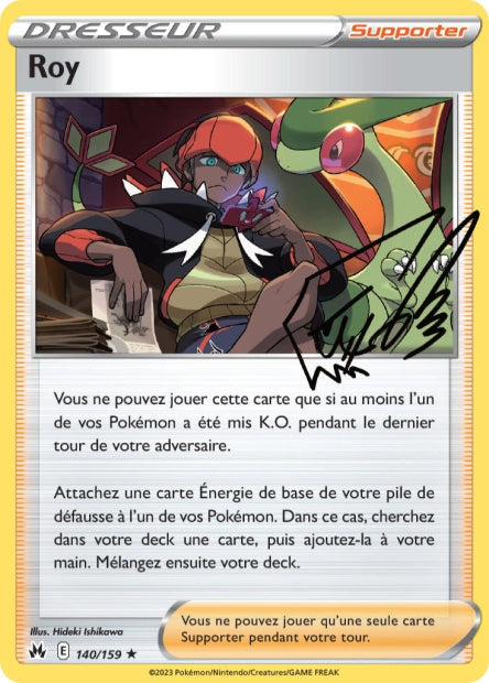 Carte Pokémon Roy 140/159 CRZ EB12_5 LorenZone