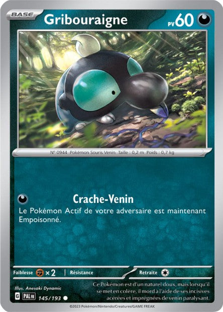 Carte Pokémon Gribouraigne 145/193 PAL EV02 LorenZone