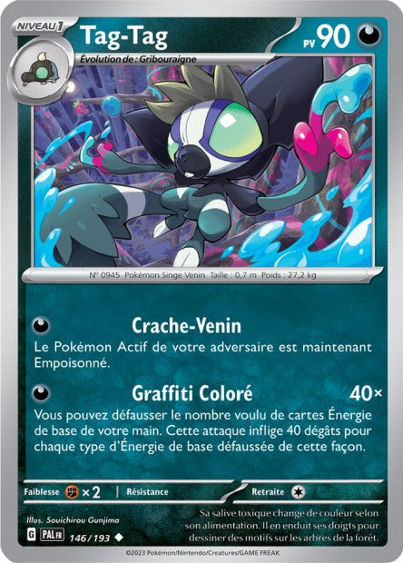 Carte Pokémon Tag-Tag 146/193 PAL EV02 LorenZone