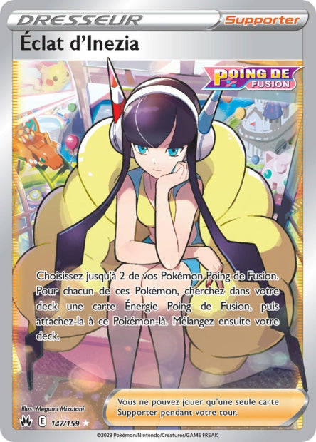 Carte Pokémon Éclat d’Inezia 147/159 CRZ EB12_5 LorenZone