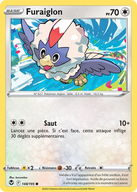 Carte Pokémon Furaiglon 148/195 SIT Tempete Argentee EB12 Neuf FR LorenZone