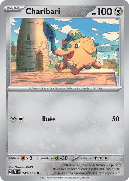 Carte Pokémon Charibari 149/193 PAL EV02 LorenZone