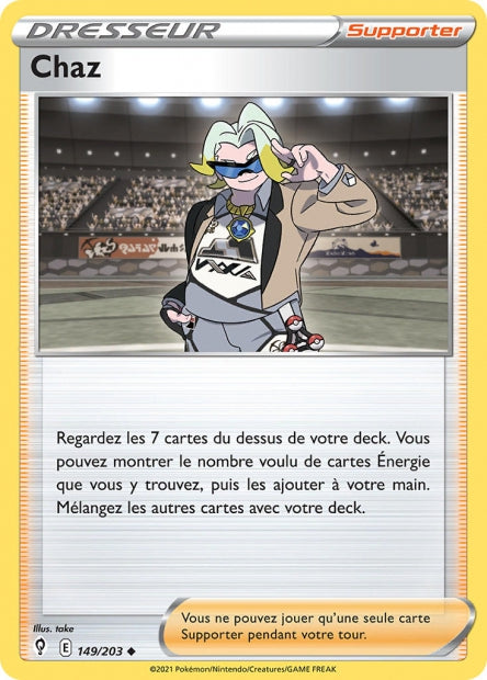 Carte Pokémon Chaz 149/203 EVS EB07 LorenZone