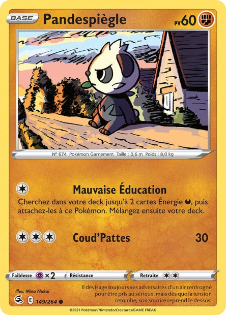 Carte Pokémon Pandespiègle 149/264 FST EB08 LorenZone