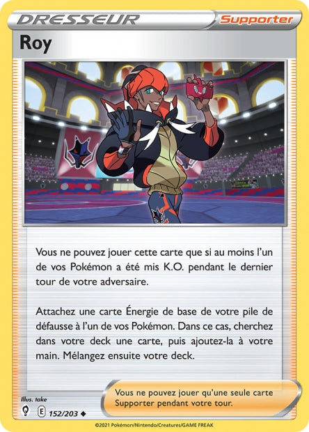 Carte Pokémon Roy 152/203 EVS EB07 LorenZone