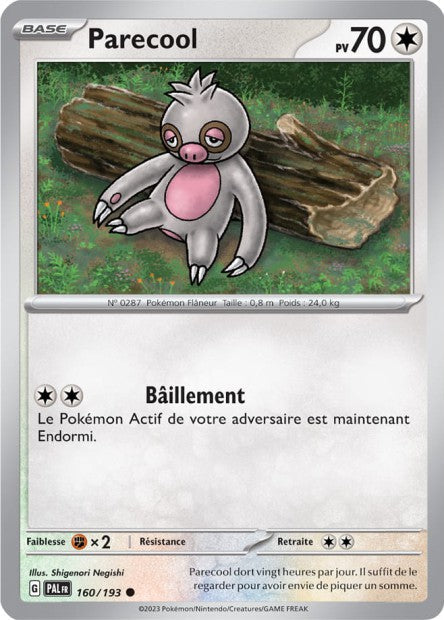 Carte Pokémon Parecool 160/193 PAL EV02 LorenZone