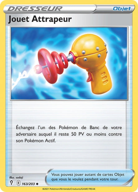 Carte Pokémon Jouet Attrapeur 163/203 EVS EB07 LorenZone