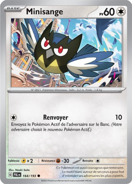 Carte Pokémon Minisange 164/193 PAL EV02 LorenZone