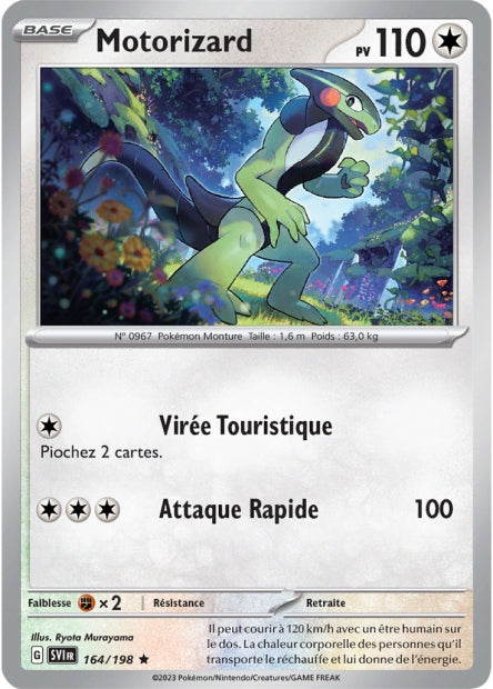 Carte Pokémon Motorizard 164/198 SV1 EV01 LorenZone
