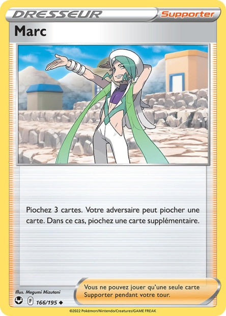 Carte Pokémon Marc 166/195 SIT Tempete Argentee EB12 Neuf FR LorenZone