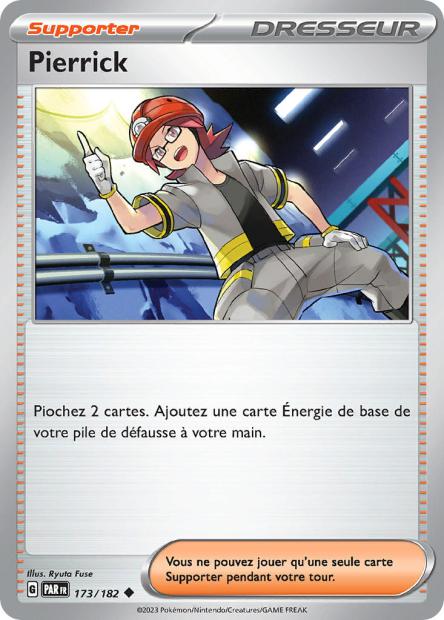 Carte Pokémon Pierrick 173/182 PAR Faille Paradoxe EV04 Neuf FR LorenZone