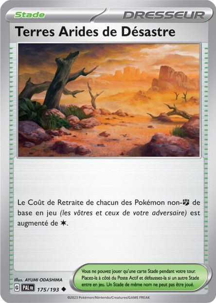 Carte Pokémon Terres Arides de Désastre 175/193 PAL EV02 LorenZone