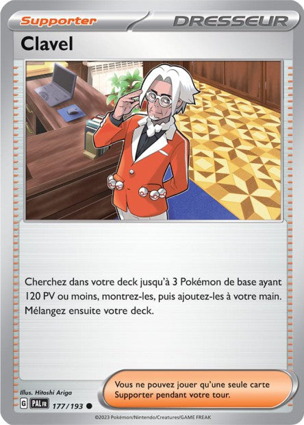 Carte Pokémon Clavel 177/193 PAL EV02 LorenZone