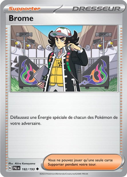 Carte Pokémon Brome 182/193 PAL EV02 LorenZone