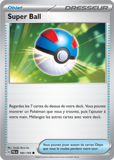 Carte Pokémon Super Ball 183/193 PAL EV02 LorenZone