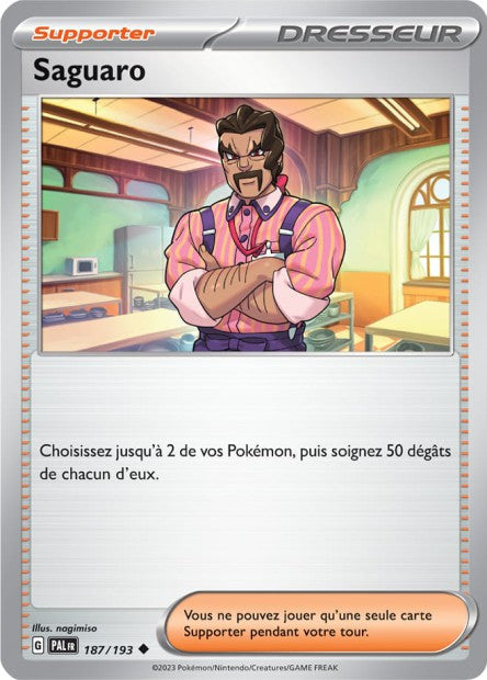 Carte Pokémon Saguaro 187/193 PAL EV02 LorenZone