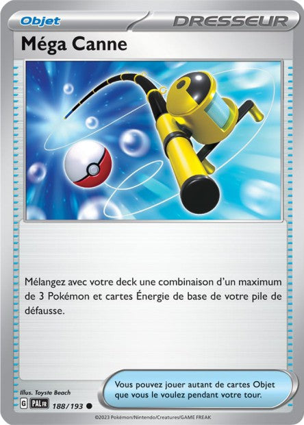 Carte Pokémon Méga Canne 188/193 PAL EV02 LorenZone