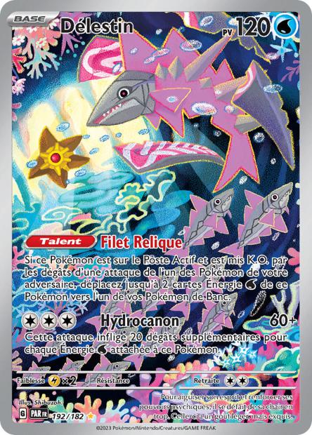 Carte Pokémon Délestin 192/182 PAR Faille Paradoxe EV04 Neuf FR LorenZone