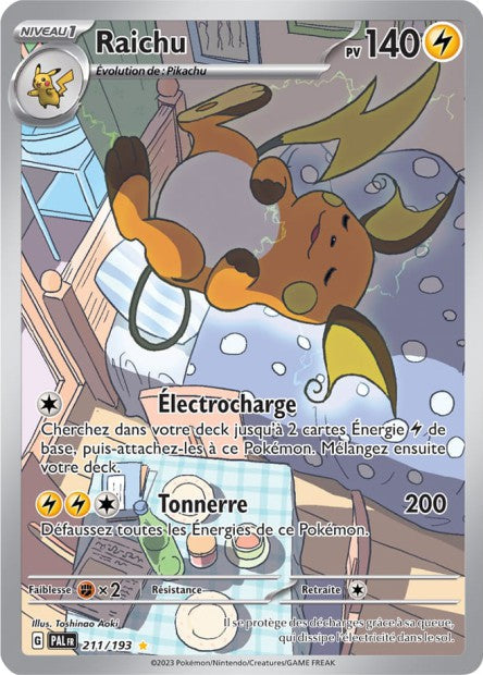 Carte Pokémon Raichu 211/193 PAL EV02 LorenZone