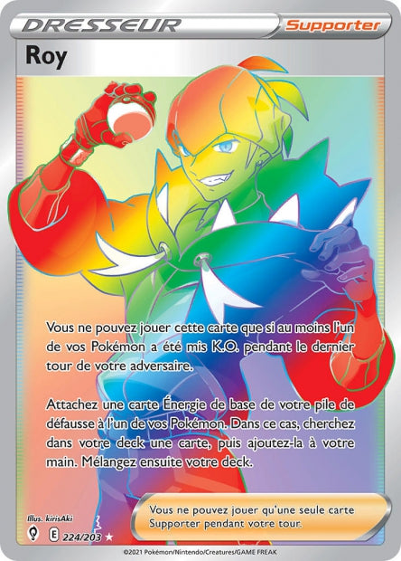 Carte Pokémon Roy 224/203 EVS EB07 LorenZone