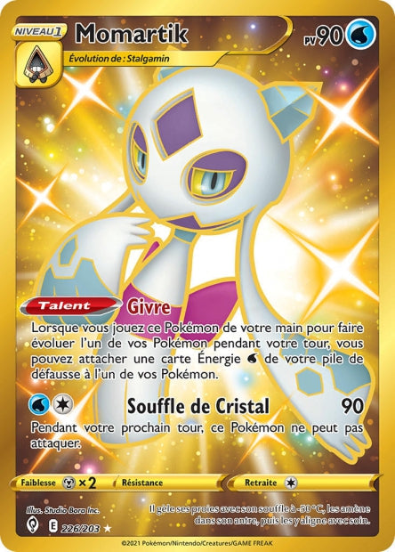 Carte Pokémon Momartik 226/203 EVS EB07 LorenZone