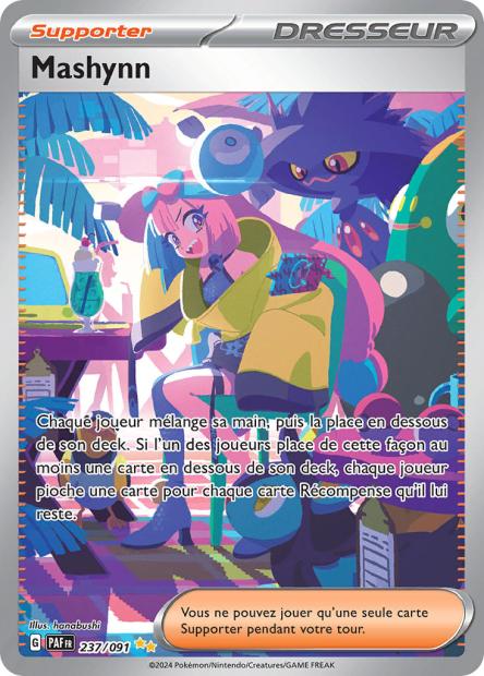 Carte Pokémon Mashynn 237/091 Destinees de Palea EV4_5 LorenZone