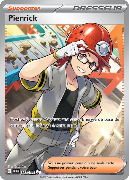 Carte Pokémon Pierrick 242/182 PAR Faille Paradoxe EV04 Neuf FR LorenZone