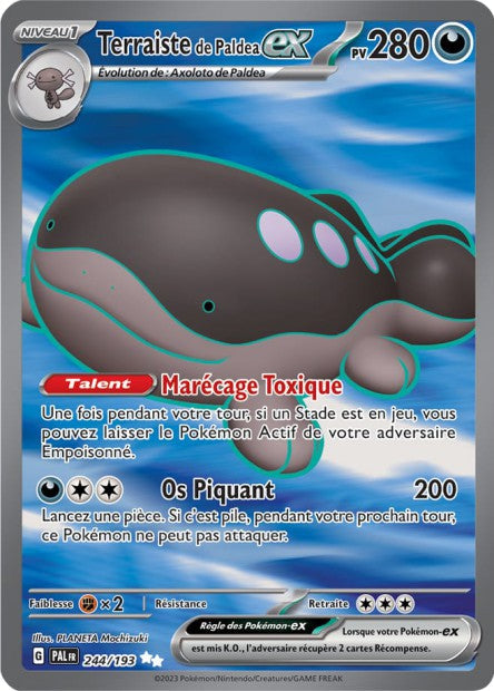 Carte Pokémon Terraiste de Paldea EX 244/193 PAL EV02 LorenZone