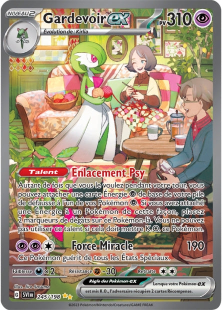 Carte Pokémon Gardevoir EX 245/198 SV1 EV01 LorenZone