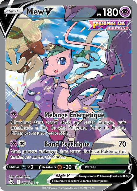 Carte Pokémon Mew V 251/264 FST EB08 LorenZone