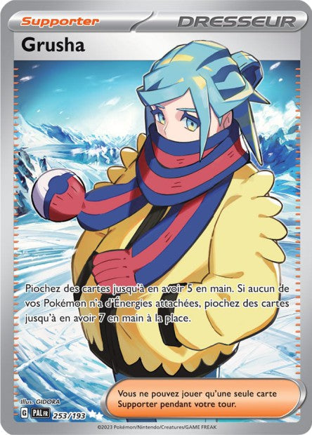 Carte Pokémon Grusha 253/193 PAL EV02 LorenZone