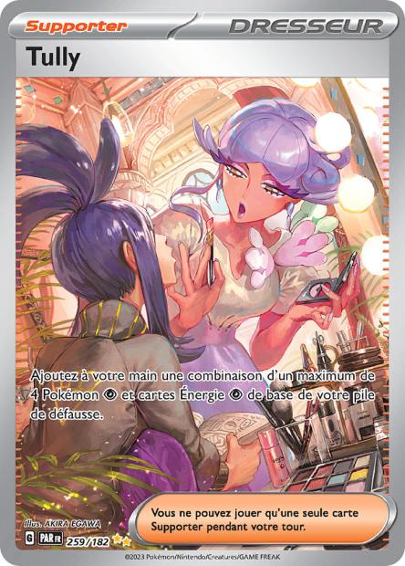 Carte Pokémon Tully 259/182 PAR Faille Paradoxe EV04 Neuf FR LorenZone