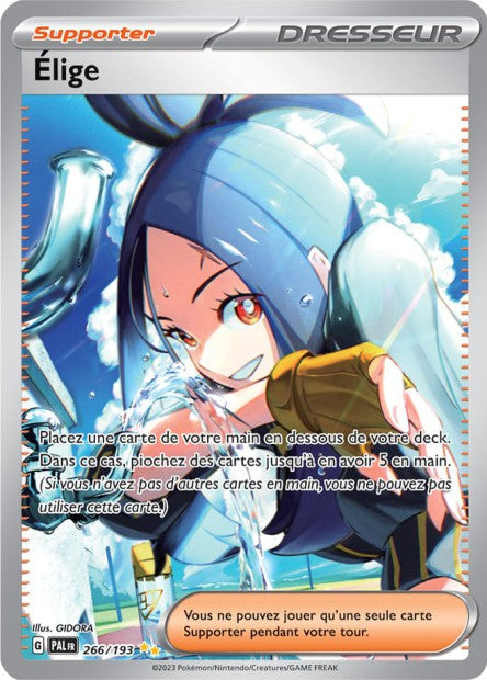 Carte Pokémon Élige 266/193 PAL EV02 LorenZone