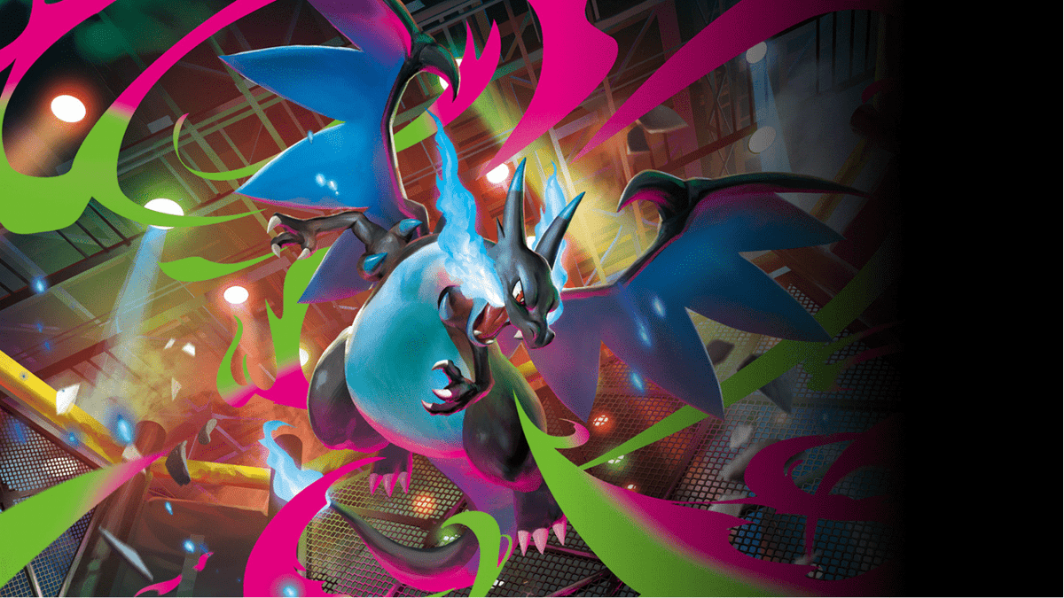 Bannière du blog avec un méga dracaufeu Méga évolution - ME02 - Flammes Fantasmagoriques - Pokémon TCG JCC