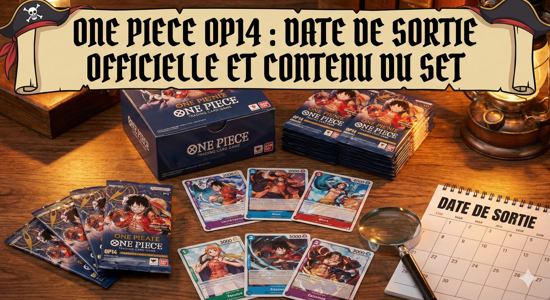 One piece op14 : date de sortie officielle et contenu du set et précommandes sur lorenzone.fr