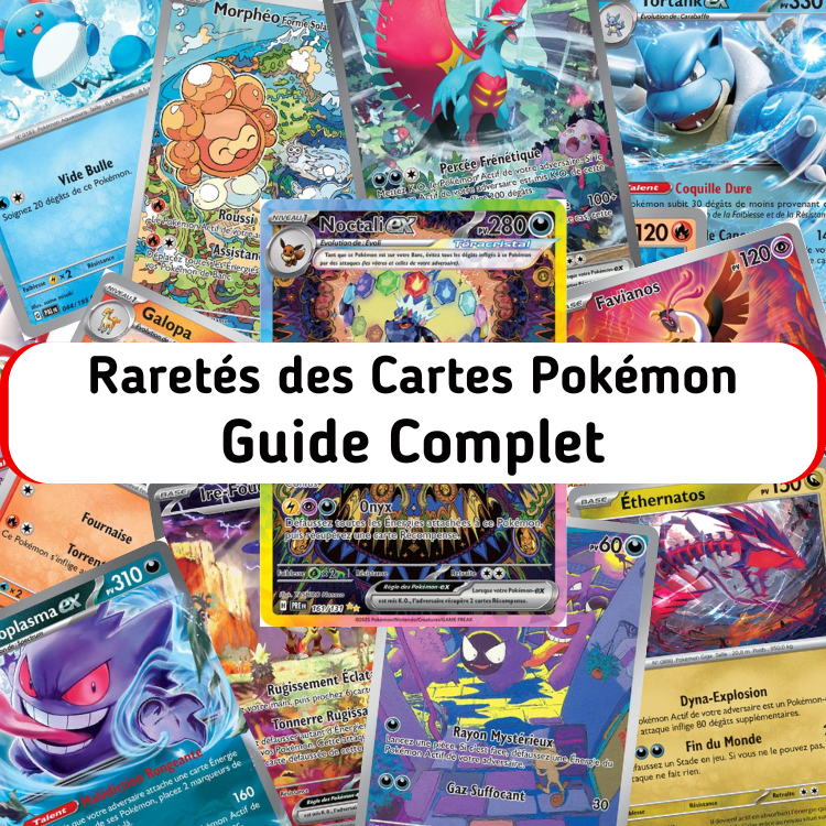 Les Raretés des Cartes Pokémon du Bloc Écarlate et Violet : Tout Savoir pour Bien les Reconnaître