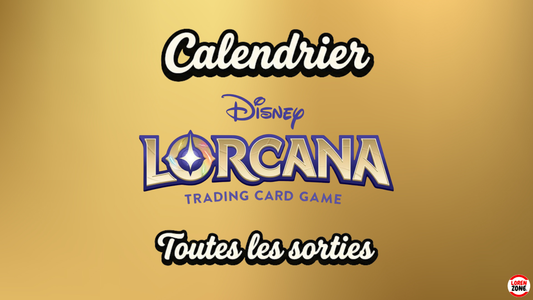 Calendrier Disney Lorcana TCG — Toutes les sorties France & International
