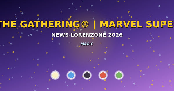 Bannière officielle Magic: The Gathering Marvel Super Heroes par Wizards of the Coast