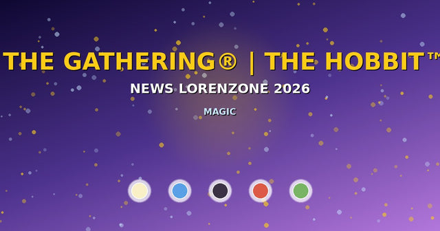 Bannière officielle Magic: The Gathering The Hobbit — Univers Infinis Terre du Milieu