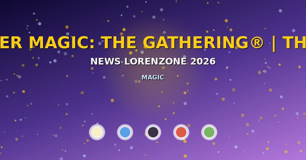 Bannière officielle Magic: The Gathering The Hobbit — précommandes 2026