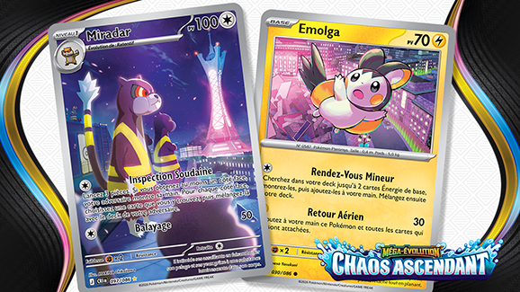 Illustrations de Méga-Évolution – Chaos Ascendant · Pokemon — LorenZone